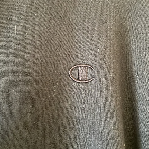 Champion black hoodie large - Picture 3 of 7